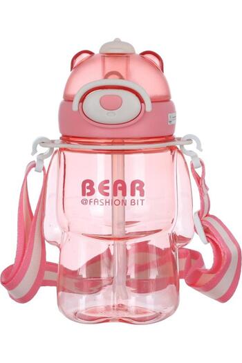 ALSAIF Plastic Water Bottle For Children 800 Ml Pink