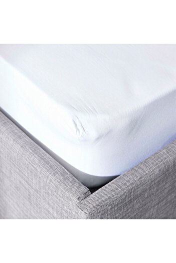Home Box Ballina Solid Cotton King Fitted Sheet 180x200+33 cm