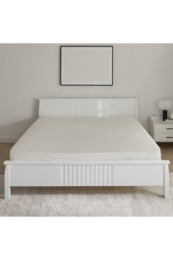 Home Box Hamilton Satin Striped King Fitted Sheet 180x200+36 cm