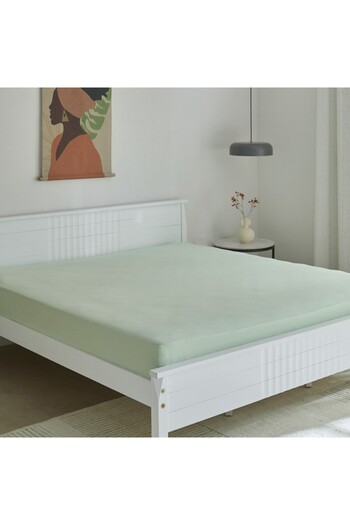 Home Box Derby Solid Microfiber Queen Fitted Sheet 150x200+25 cm