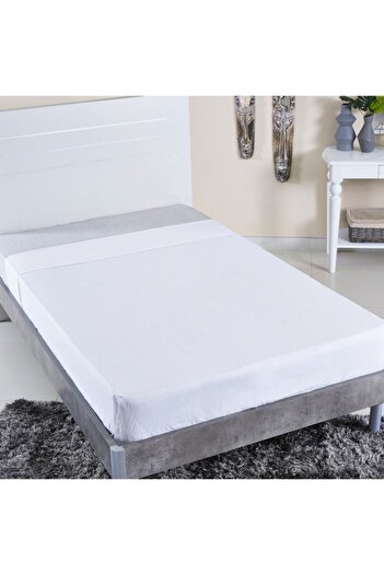 Home Box Ballina Solid Cotton Twin Flat Sheet 170x260 cm