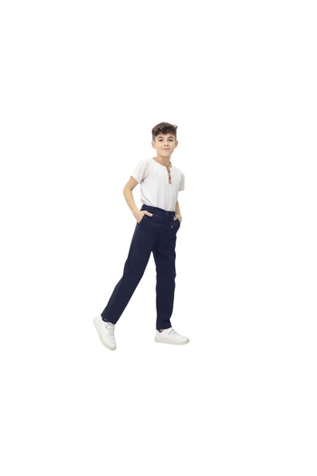 tati life Holiday 272-02-25 Children's Waist with Elastic Pouch Licra Jeans Pant 13/17 Years Old