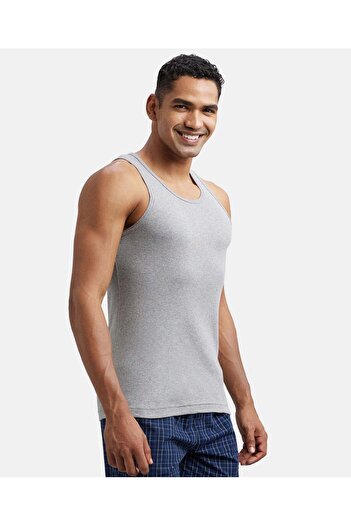 JOCKEY 24X7 Racer Back Tank Top 1467-01 Blue