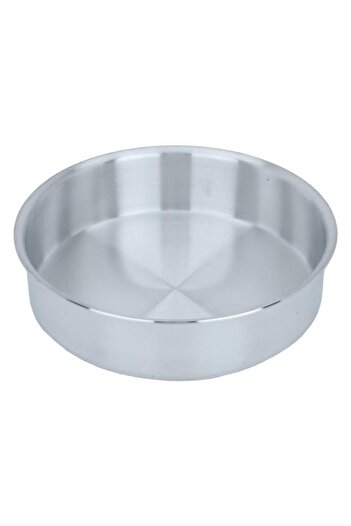 ALSAIF Aluminum Oven Tray 28 Cm Round Silver