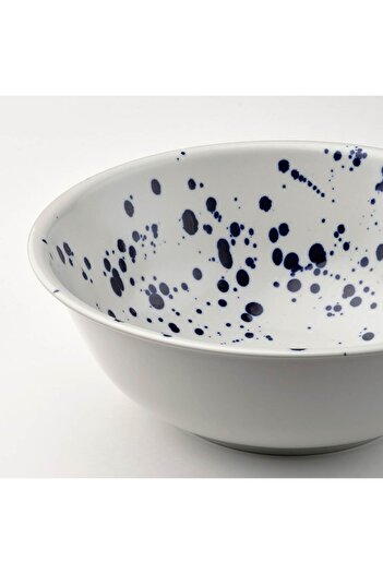 erorex Serving bowl, patterned/blue, 28 cm