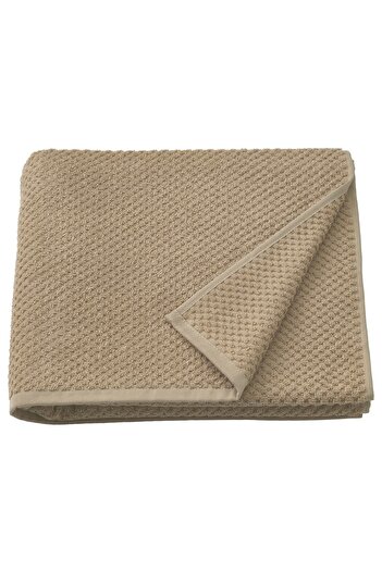 erorex Bath towel, beige, 70x140 cm
