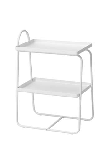 erorex Bedside table/shelf unit, white