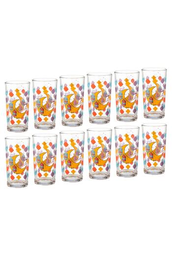 Dania A set of Ramadan decorative water glasses, 250 ml