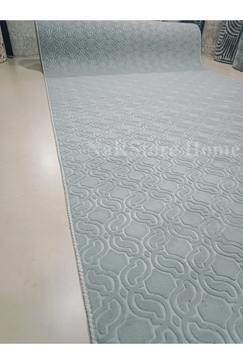 NaRStore Home Elite Gray - Washable Cutting Row Carpet, Embossed Non-Slip Base