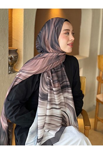 Modakaşmir Σάλι Lina με σχέδιο Mernus