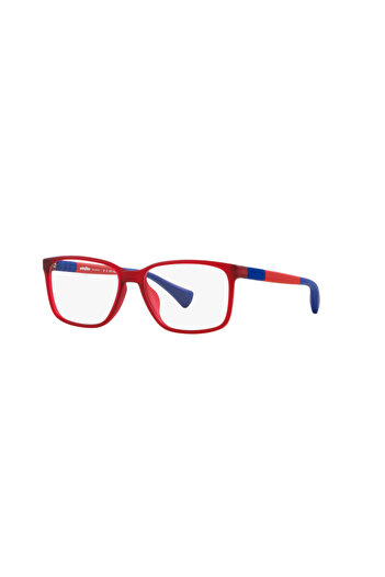 MIRAFLEX Man Rectangle Eyeglasses- Mf 4016 - Lense Size:52mm - Translucent Red