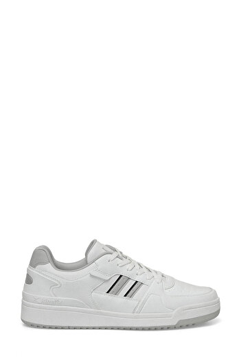 Kinetix White-Grey Men's Sneakers - a 101886811   4W Wilmo Pu 4Pr