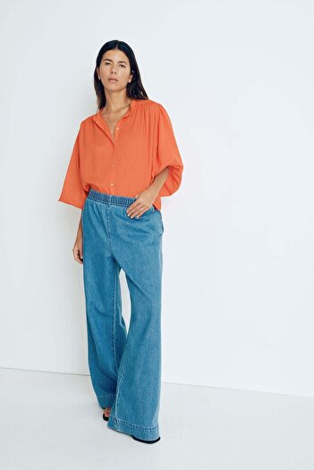 H&M Pull-on denim trousers