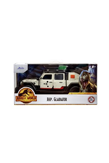 Simba Jada Jurský svět Diecast Jeep Gladiator Měřítko 1:32