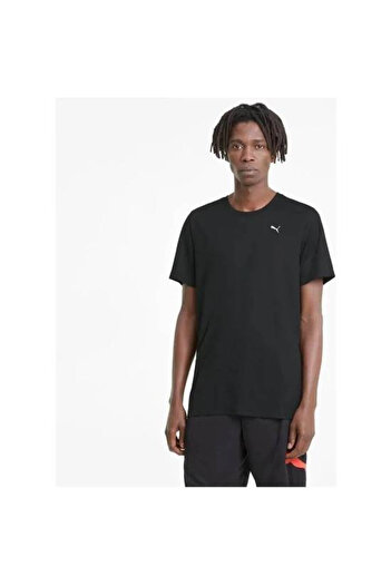 Puma Ανδρικό μαύρο μπλουζάκι Performance SS - 52031401