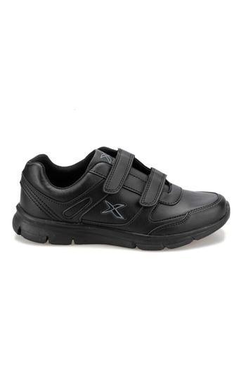 Kinetix Adun Ii Black Color Unisex Velcro Sneakers