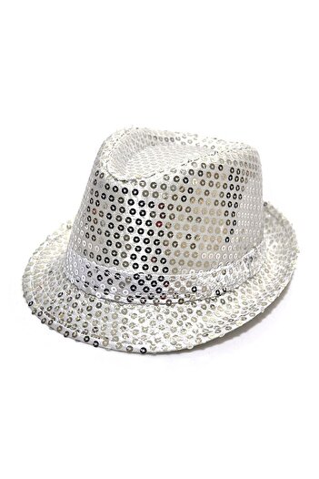Skygo Silver Colored Sequined Children's Hat