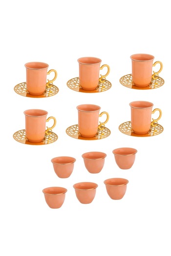 Dania Ceramic Tea And Coffee Set Of 18 Pcs