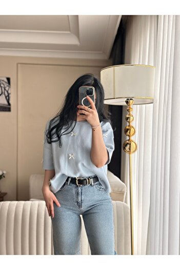 Bisou Ribbon Detail Blouse