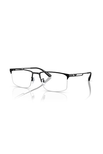 Emporio Armani Man Pillow Eyeglasses- Ea 1143 - Lense Size:55mm - Matte Black