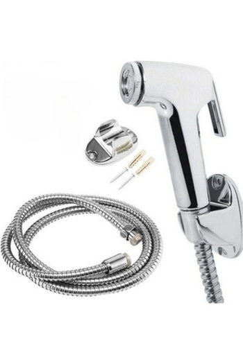 Baytec Bidet Hose Faucet Set with Pistol - Toilet, Bidet Sprayer and Hand Sprayer Set