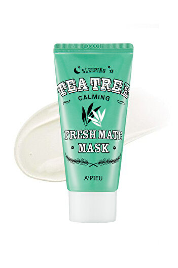 Missha Çay Ağacı Özlü Nemlendirici Uyku Maskesi A'pıeu Fresh Mate Tea Tree Mask (SOOTHİNG)