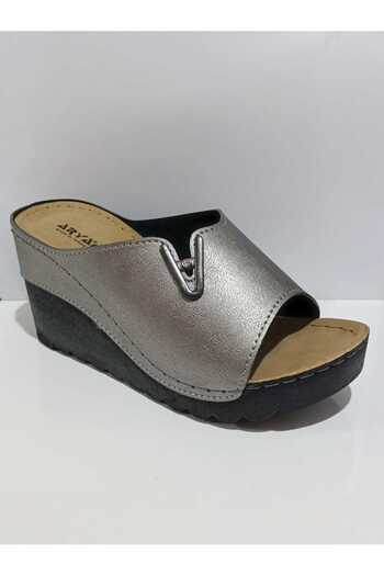 ARYAN 26-893 Ανατομικές Γυναικείες Παντόφλες Wedge Heel