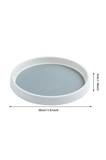 Choice large size   360 Rotating Seasoning Storage Rack Multifunction Pantry Cabinet Turntable For Cosmetic