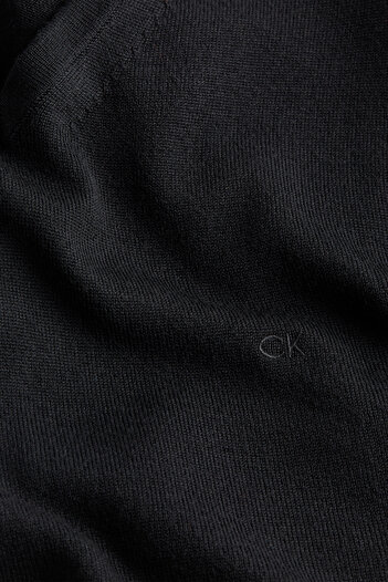 Calvin Klein Men's Black Sweatshirt - Regular Fit, Long Sleeve, Cotton K10K 110423 -Beh