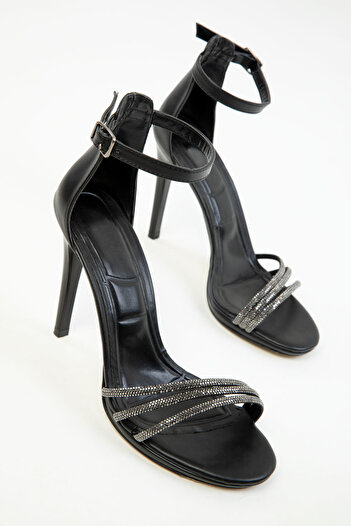 SOHO Black Women's Classic Heeled Shoes 20309