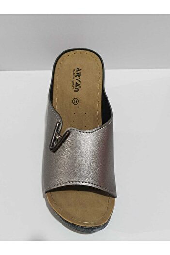 ARYAN 26-893 Ανατομικές Γυναικείες Παντόφλες Wedge Heel