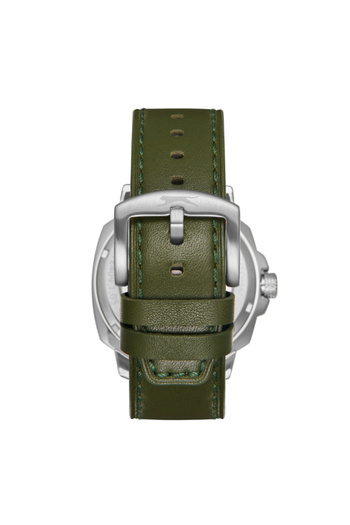 Slazenger SL.9.2409.1.03 Men Automatic  Display Watch & Leather Strap Green