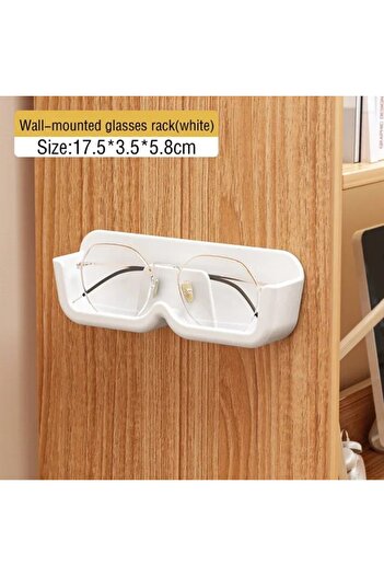 Choice White 1pc Glasses Storage Rack Wall Mounted Sunglasses Sunglasses Display Props Myopia Glasses Frame