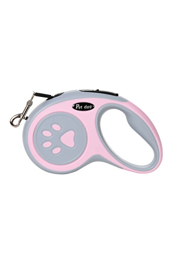Choice 5m Pink 3m 5m Dog Paw Design Leash For Small Medium Large Dogs Outdoor Walking Puppy Strong Retracta
