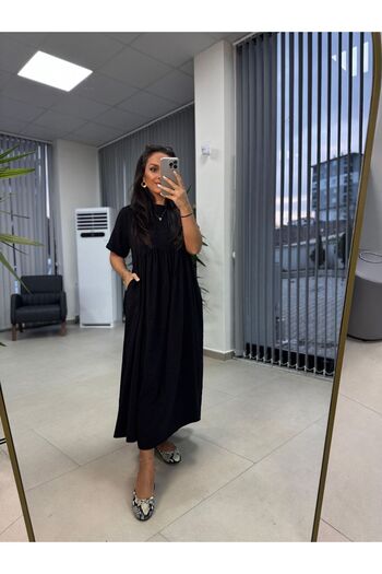 caddstore Dr 8350 Bohemian Black Dress