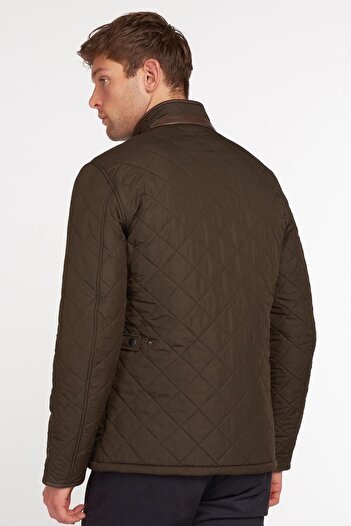Barbour Powell Polar Kapitone Ceket Ol51 Olive