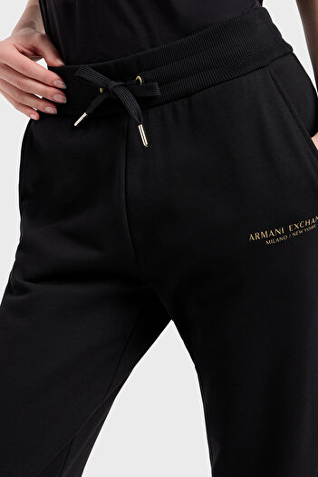 Armani Exchange Pamuklu Regular Fit Yüksek Bel Lastikli Paça Jogger Pantolon PANTOLON 8NYPBA Y