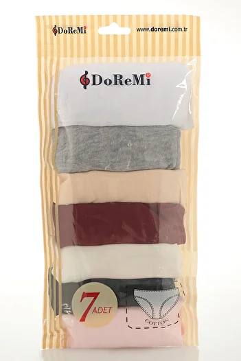 Doremi Γυναικεία εσώρουχα καθημερινής άνετης εφαρμογής 7 τεμαχίων με σχέδια Daily Fit