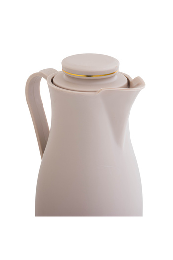 Alaska Thermos For Tea and Coffee 1 Litter Light Brown