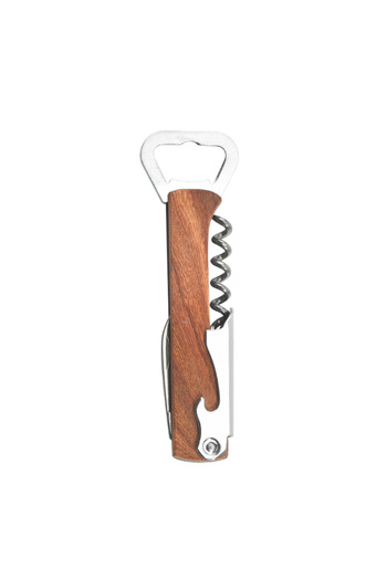 Choice Blank Wood Opener Wooden Wine Bottle Opener Groomsmen Wedding Party Gifts 4 in 1 Wine Corkscrew with