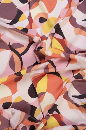 DELMARVOGUE Colorful Shawl |   Orange