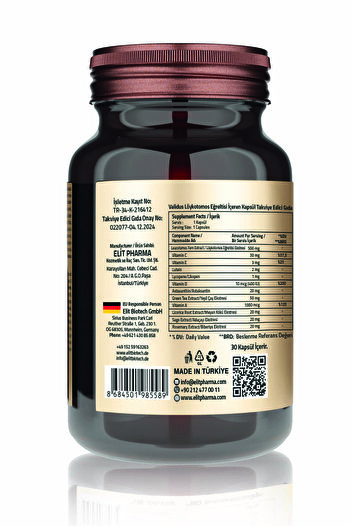 Validus Fern 500 Mg Leykotomos - 30 Capsules