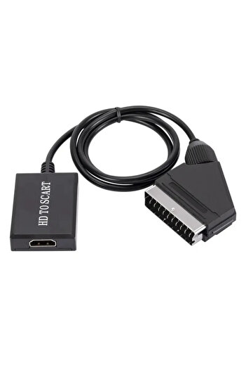 MAXGO 3002 HDMI to Scart Av Video Hd Converter Converter Cable Adapter