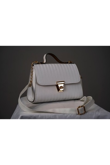 family clothing shop White Shoulder Bag