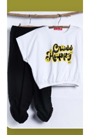 Hopi Kids Costum jos cu imprimeu cu o singură mânecă pentru fetiță