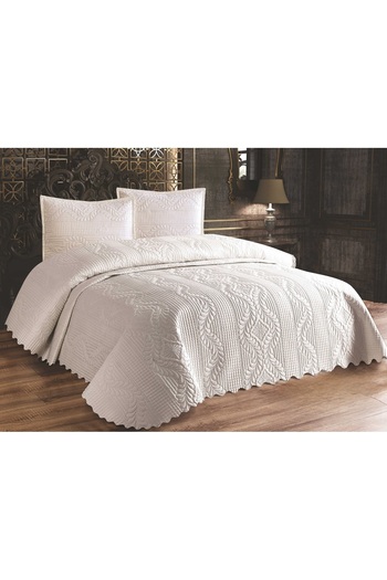 diabella Jumbo Soft Double Sided 3 Piece Double Bedspread