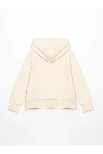 LC Waikiki Hooded Girl's Zippered Sweatshirt