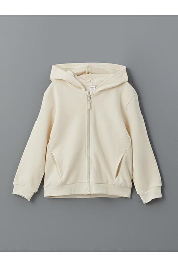 LC Waikiki Hooded Boy's Zippered Sweatshirt