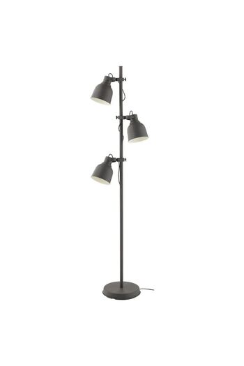 IKEA Floor lamp with 3 spotlights, dark grey