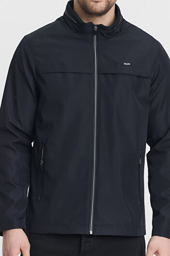CIVILTIPOLO Men's Cotton Polyester Blended Waterproof and Windproof Seasonal & Summer Coat